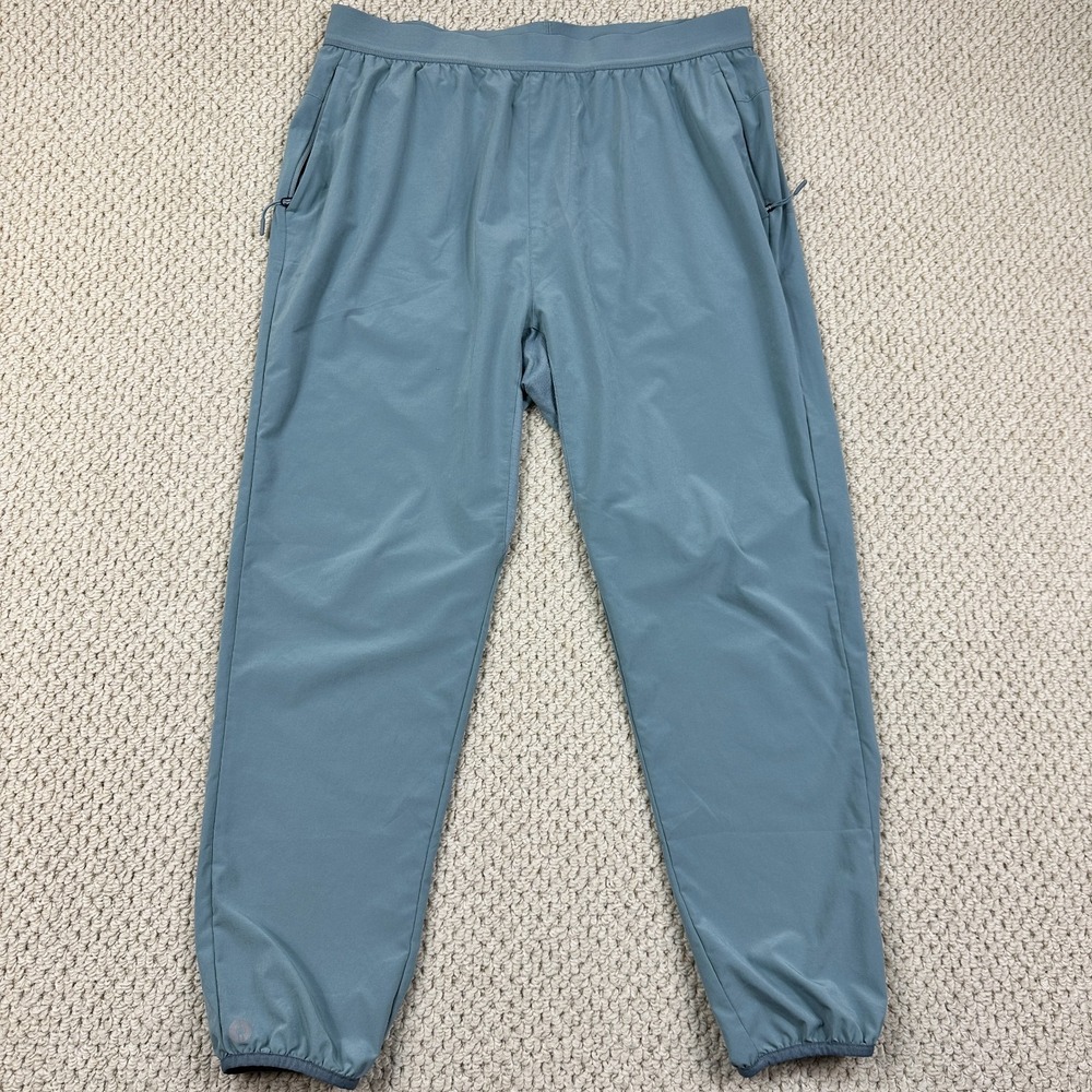 Smartwool Pants Mens L Bluish Gray Active Tech Joggers Pull On Wool Base Layer